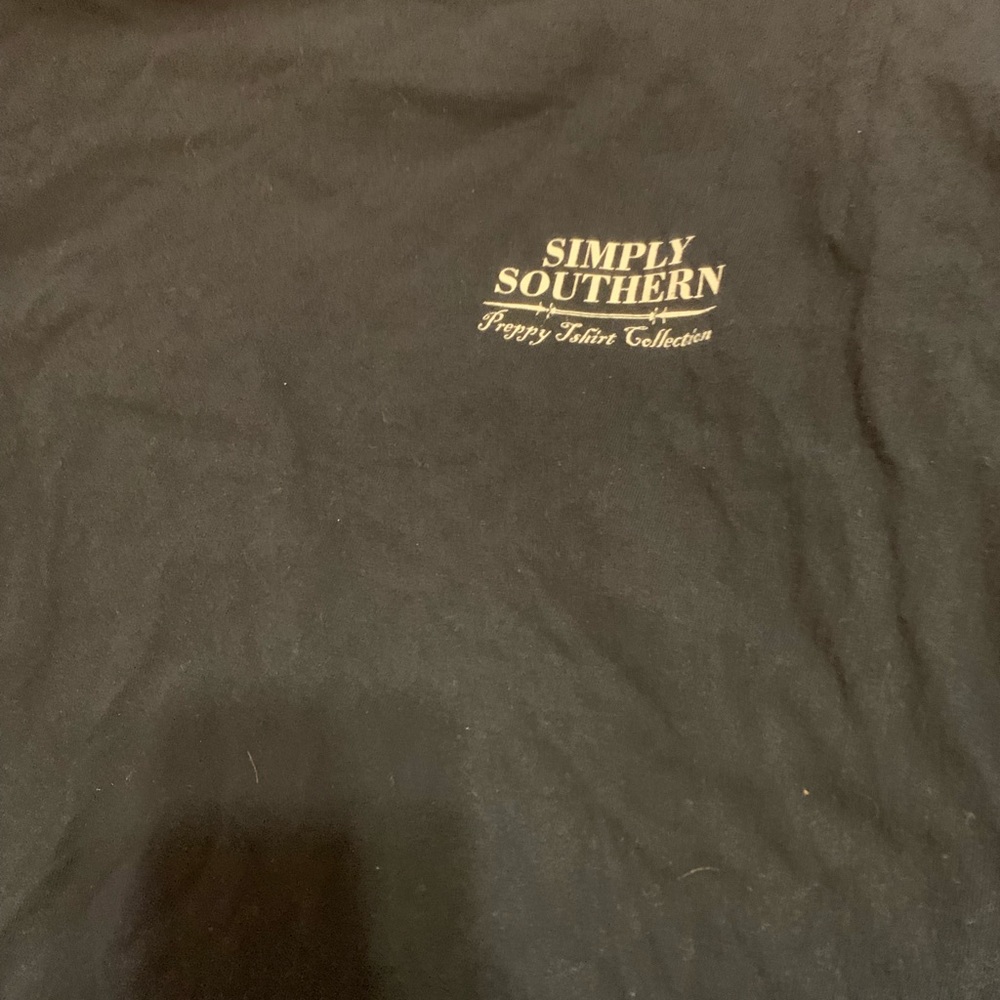 Navy Simply Southern Long Sleeve Tee